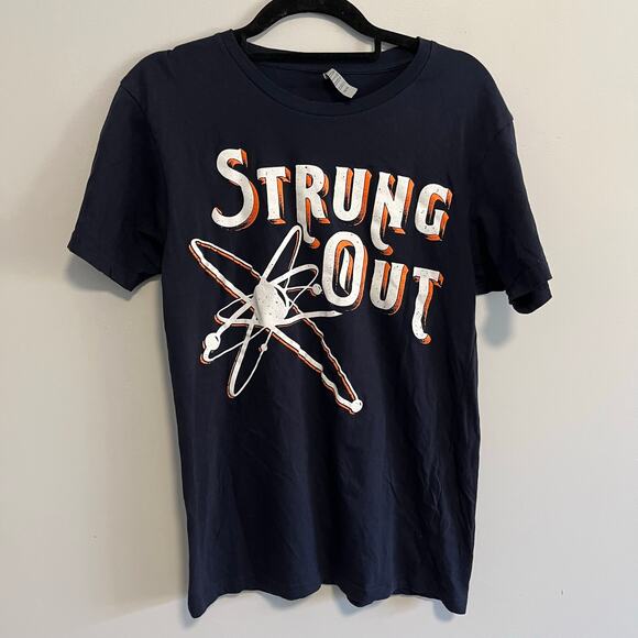 Punk Band Strung Out Band Tee Unisex Navy Small T-Shirt - Picture 1 of 5